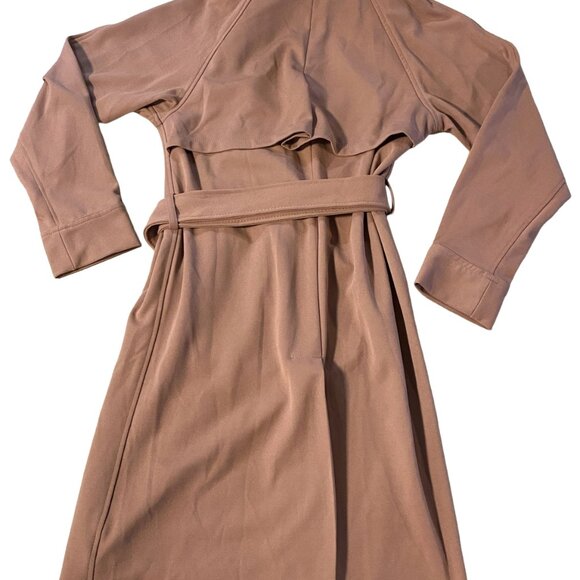 LOVE TREE, SMALL, PINK, TRENCH COAT - Picture 2 of 5